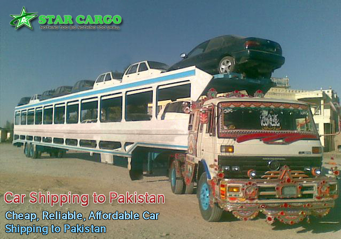 Car Cargo Shipping To Pakistan